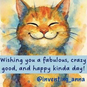Wishing you a fabulous, crazy good, and happy kinda day 💛